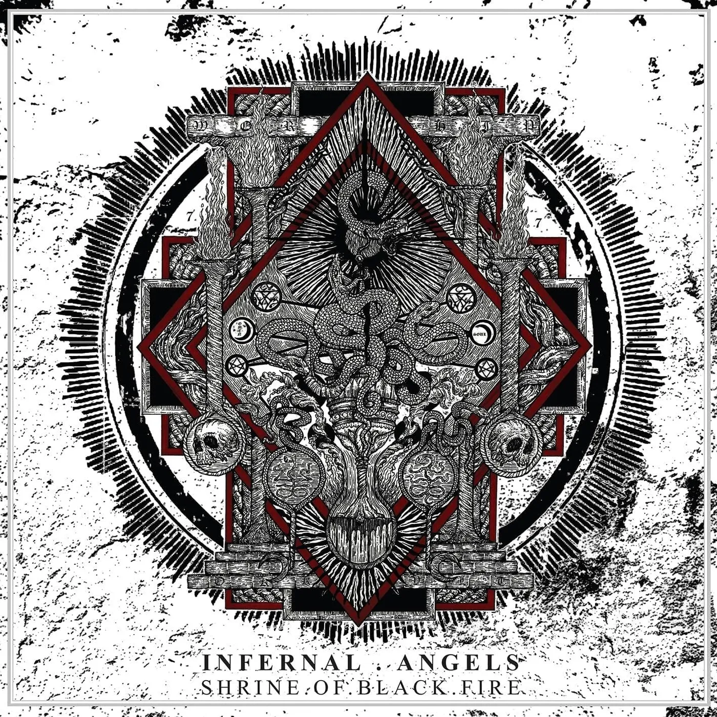 Infernal Angels LP - Shrine Of Black Fire (Vinyl)