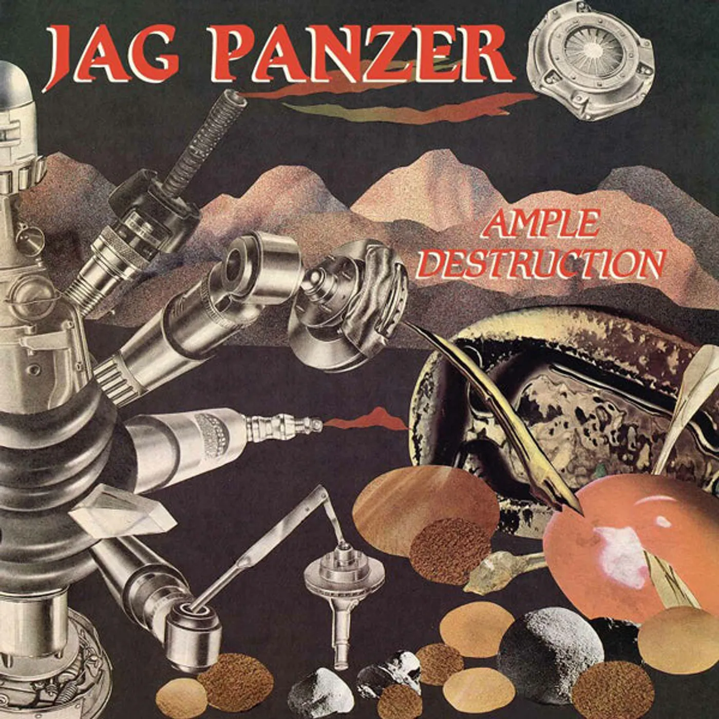Jag Panzer LP - Ample Destruction (Clear/Brown Vinyl)