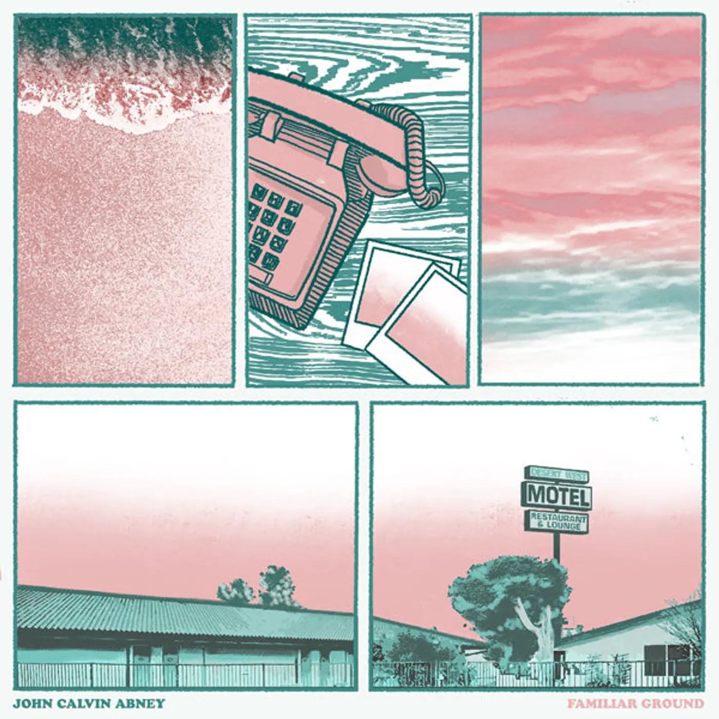 John Calvin Abney LP - Familiar Ground (Vinyl)