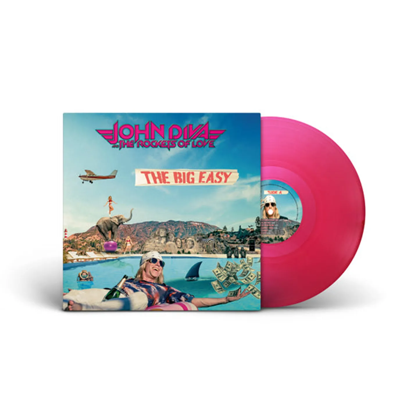 John Diva & The Rockets Of Love LP - The Big Easy (Pink Vinyl)
