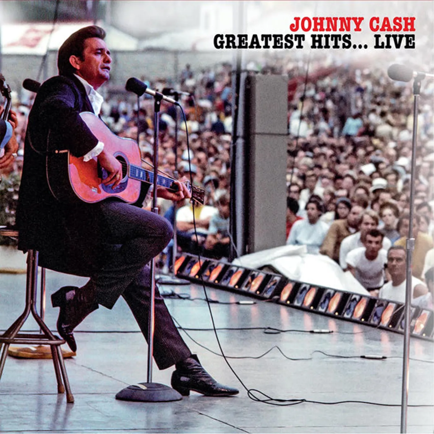 Johnny Cash LP - Greatest Hits Live (180G Eco Coloured Vinyl)