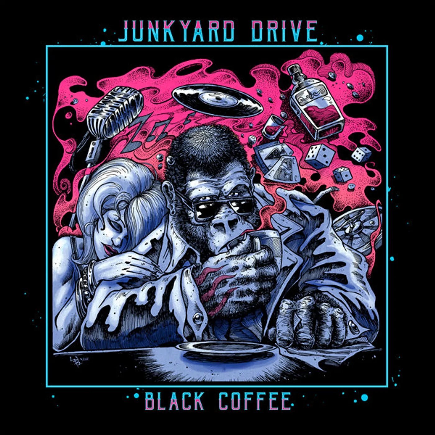 Junkyard Drive LP - Black Coffee (Purple Vinyl)