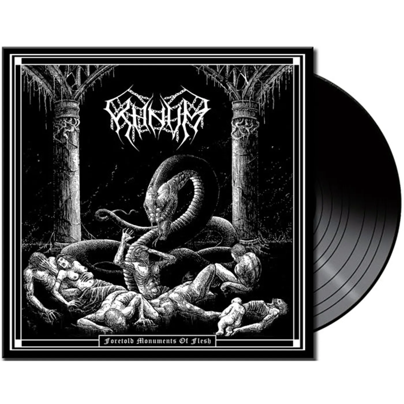 KHNVM LP - Foretold Monuments Of Flesh (Vinyl)