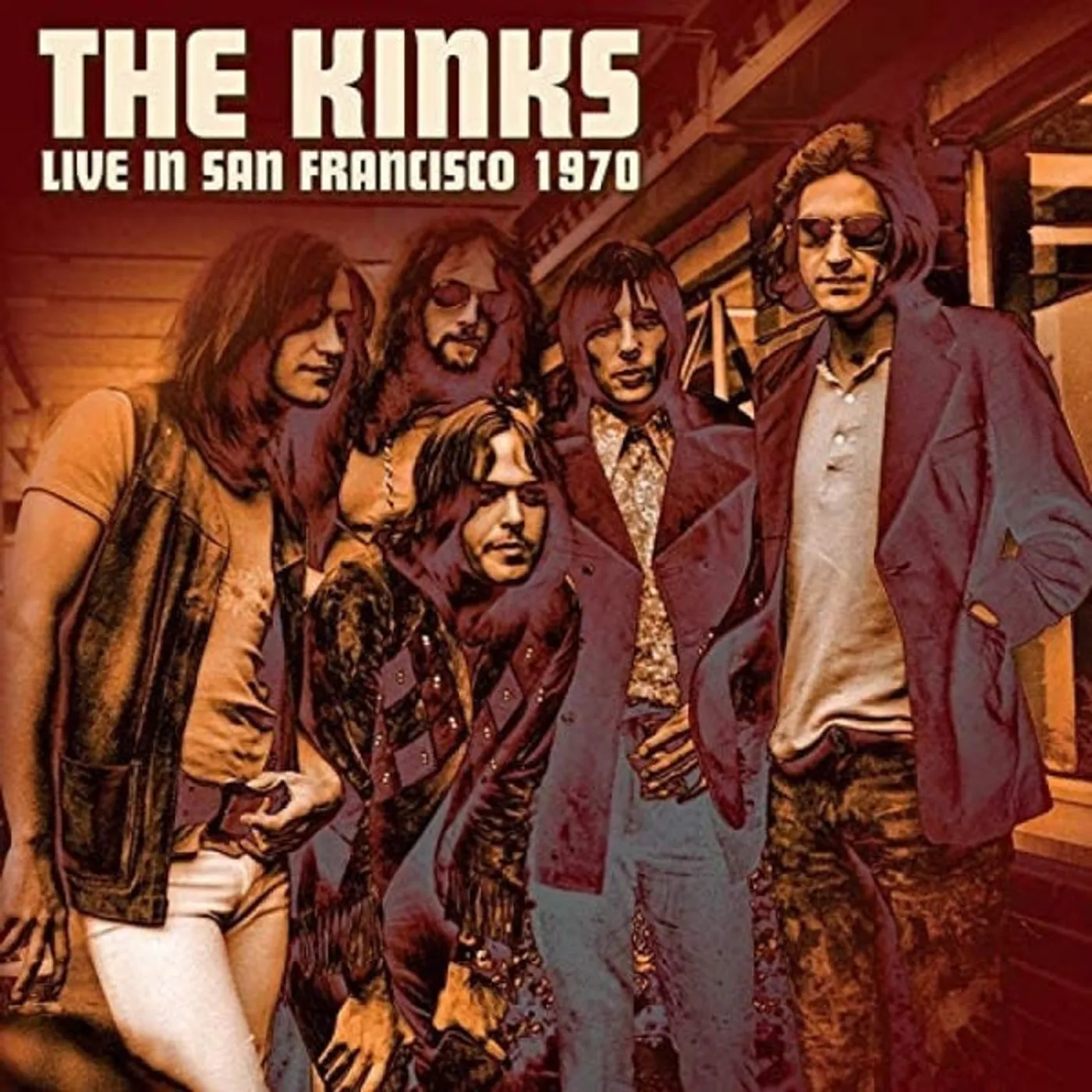 The Kinks LP - Live In San Francisco 1970 (Limited Dark Green Vinyl)
