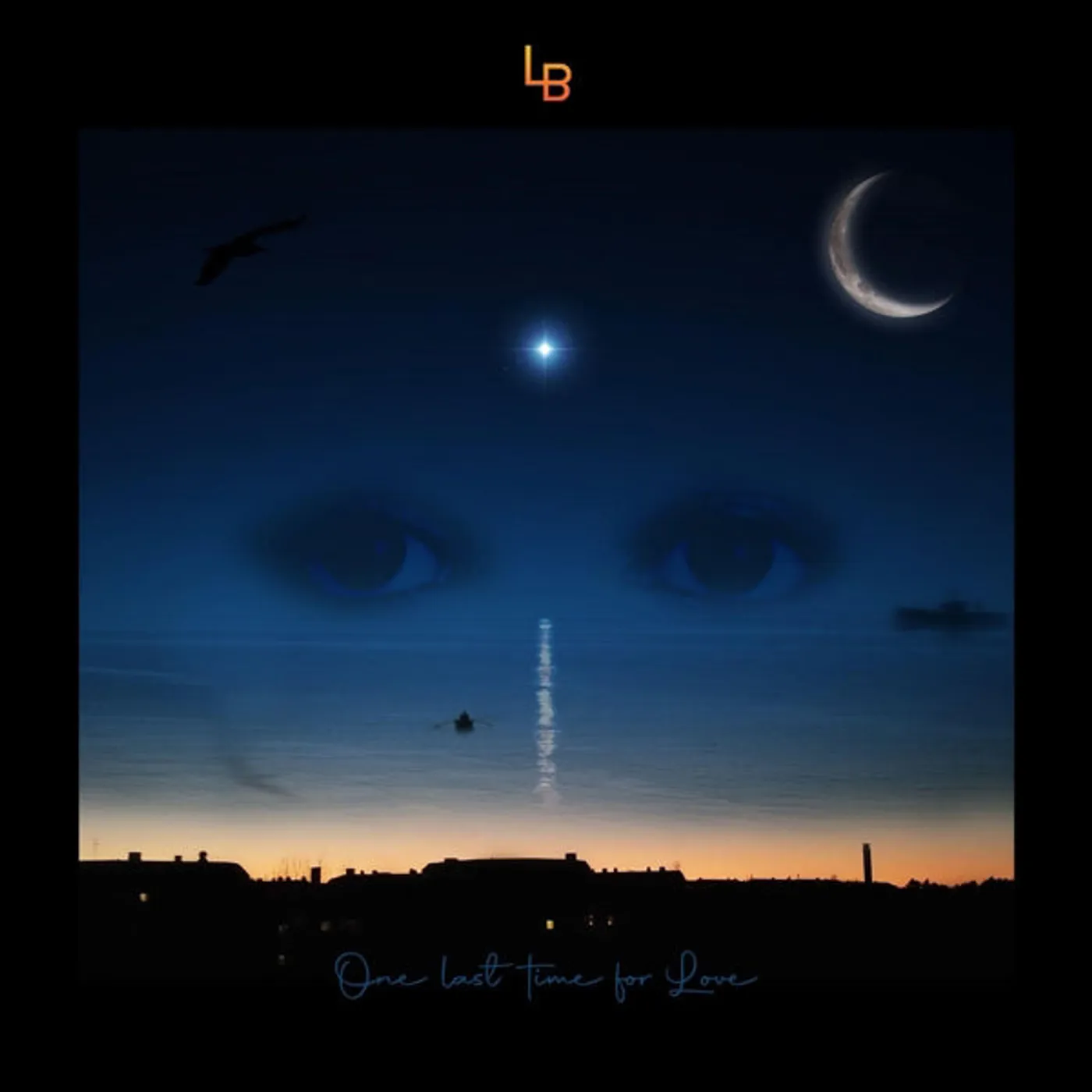 Lars Bygdén LP - One Last Time For Love - Blue/Orange Marble (Vinyl)