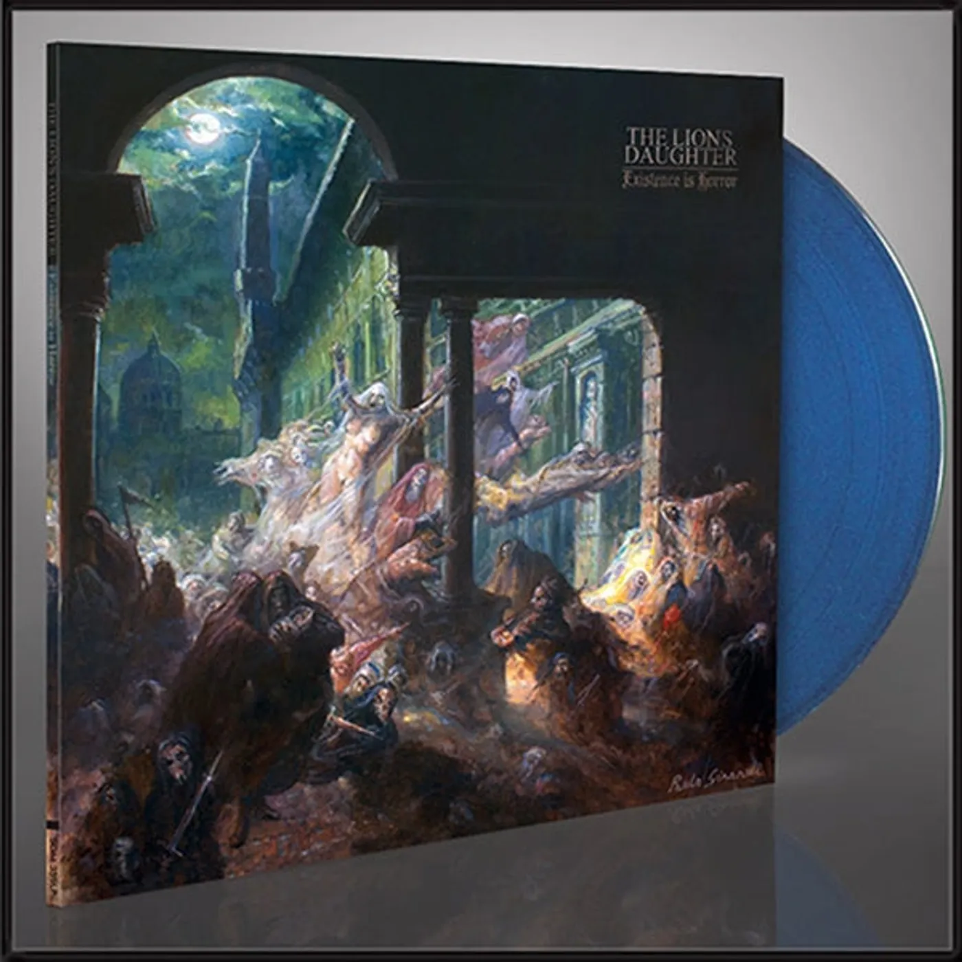 The Lion'S Daughter LP - Existence Is Horror (Blue Vinyl)