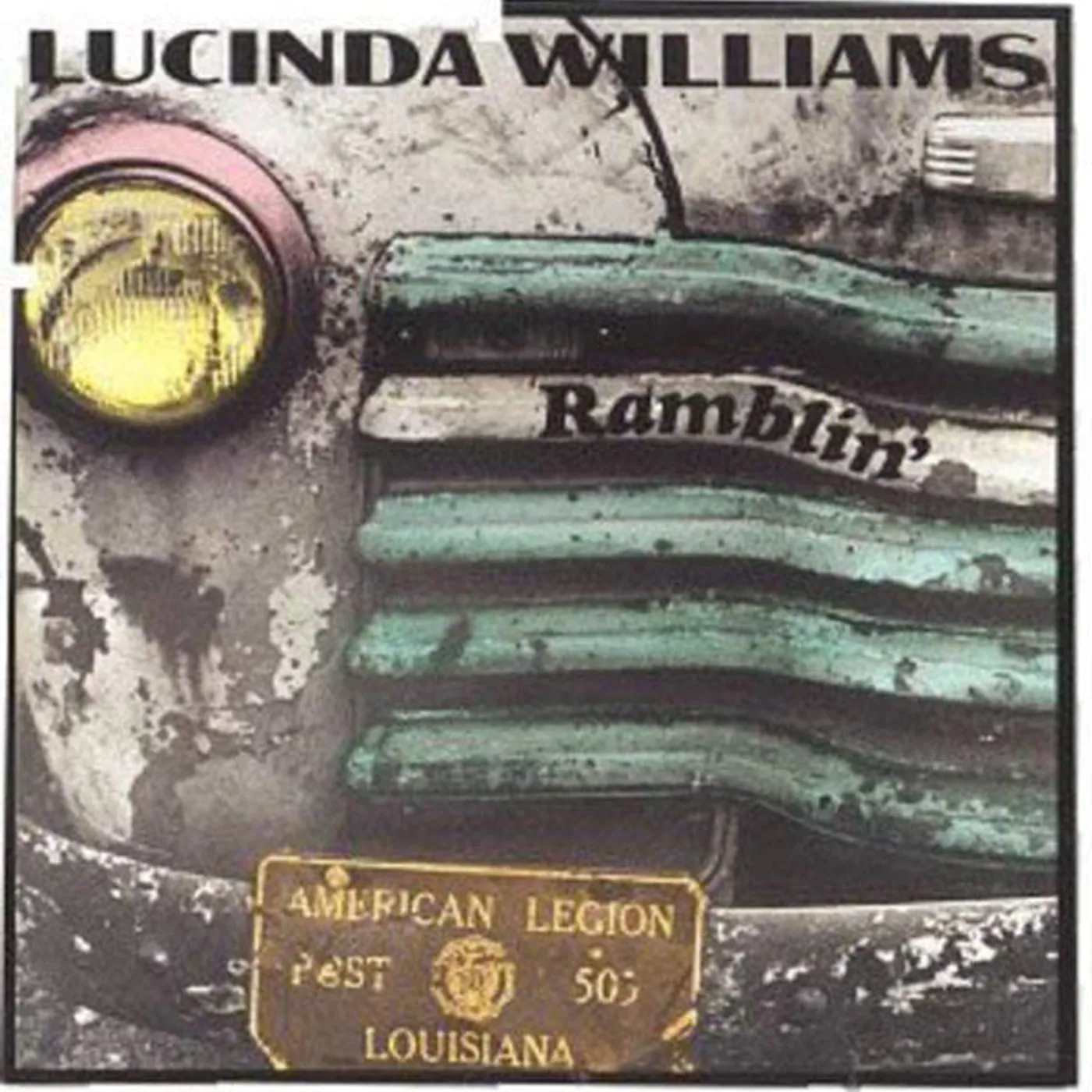 Lucinda Williams LP - RamblinÂ’ (Clear Vinyl)