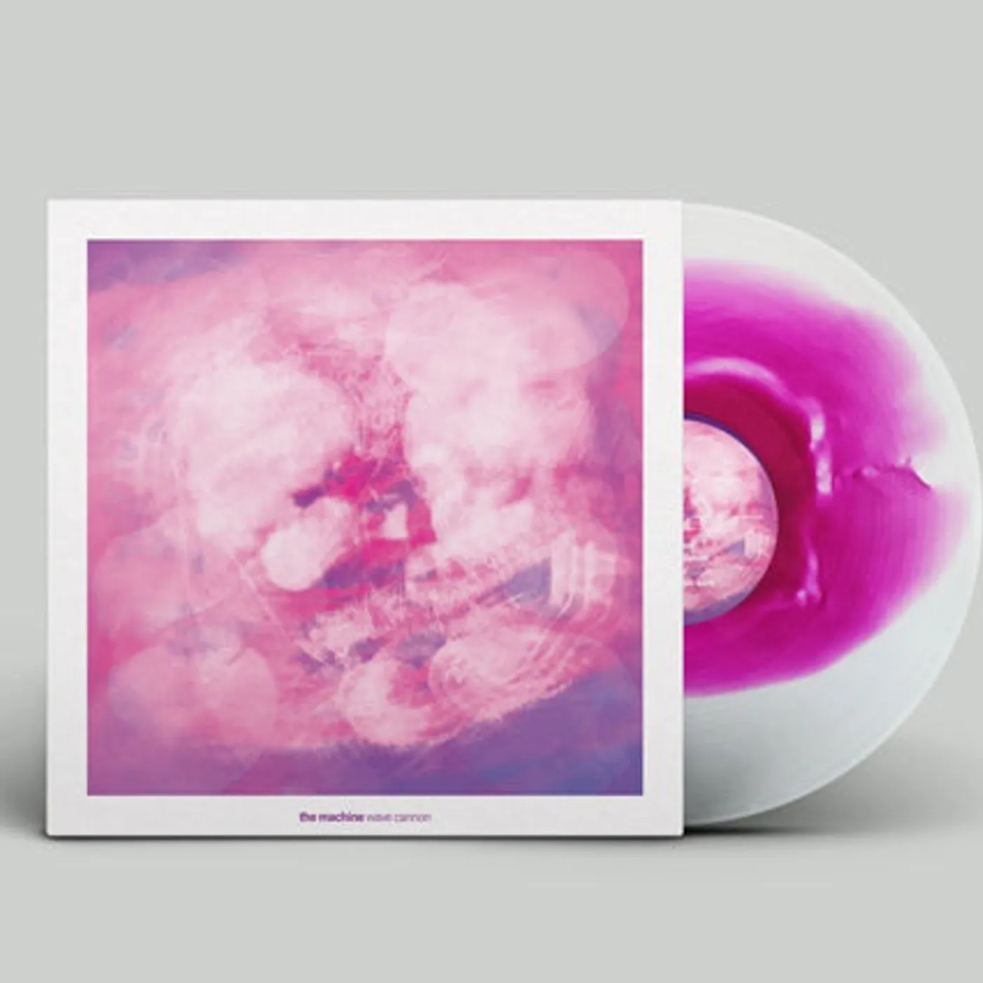 The Machine LP - Wave Cannon (Pink In White Vinyl)