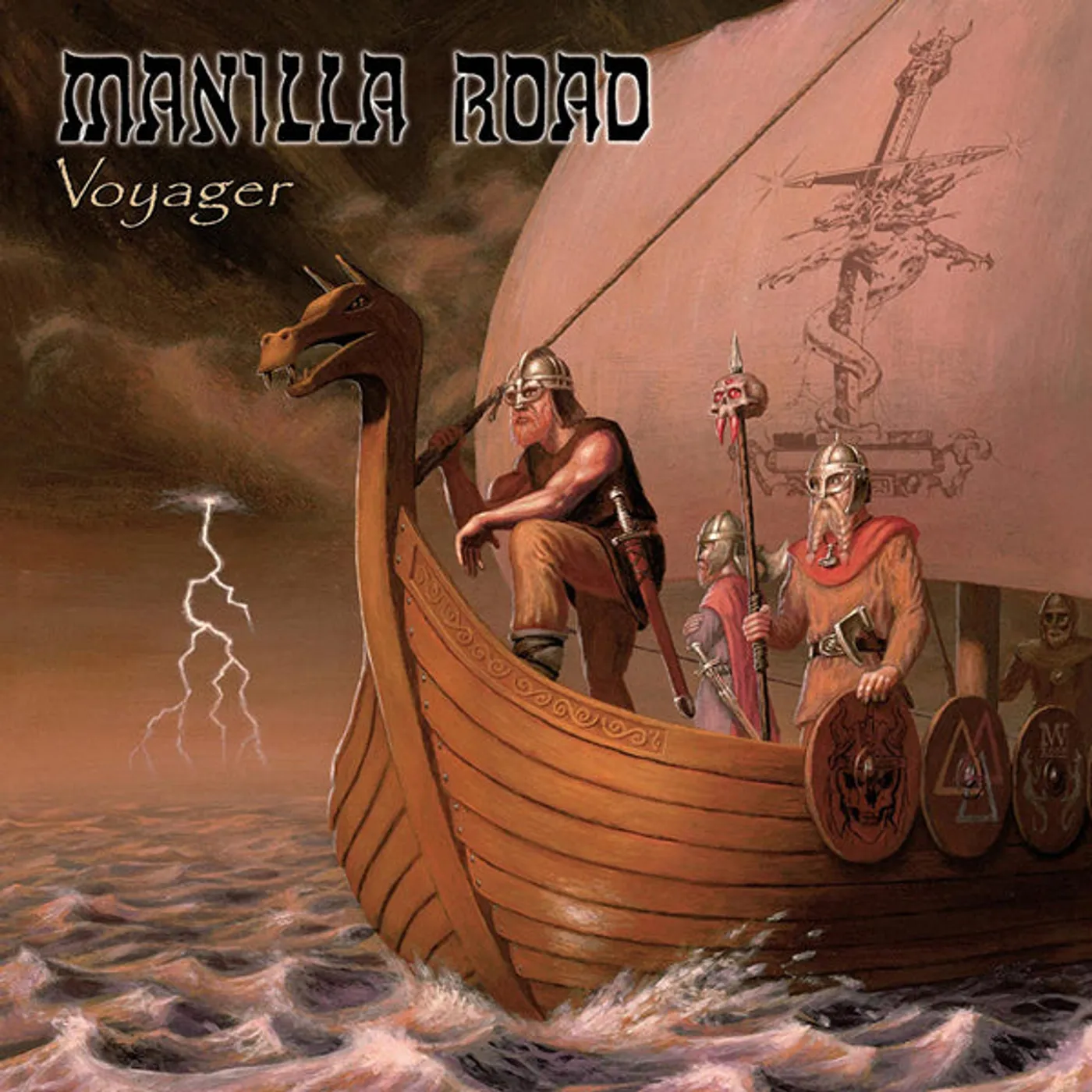 Manilla Road LP - Voyager (+10") (Vinyl)