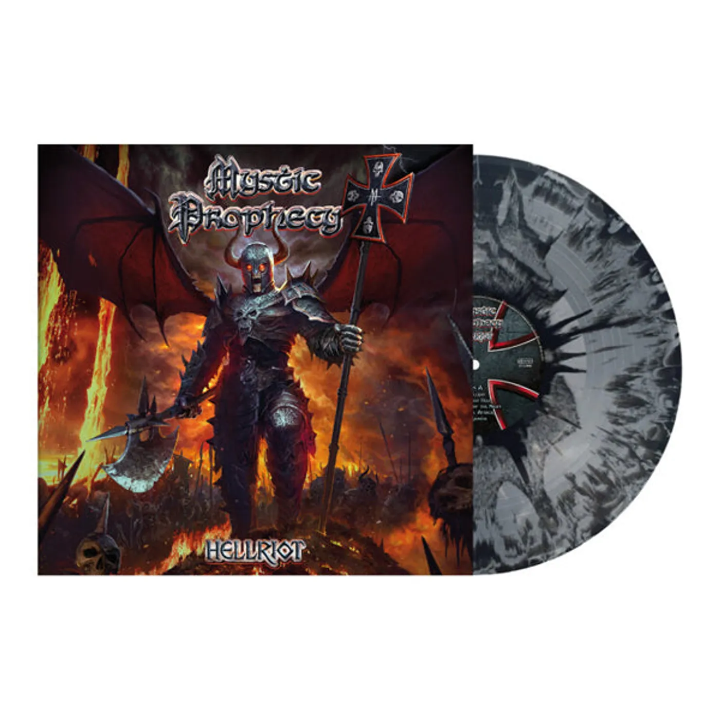 Mystic Prophecy LP - Hellriot (Grey Marble Vinyl)