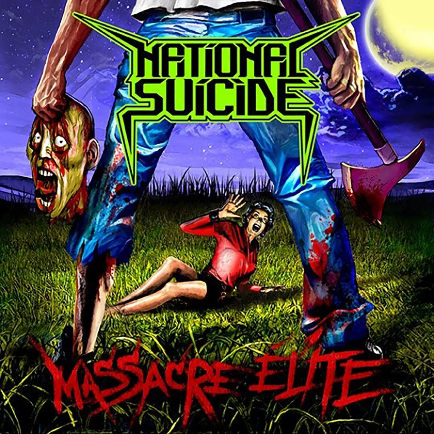 National Suicide LP - Massacre Elite (Vinyl)