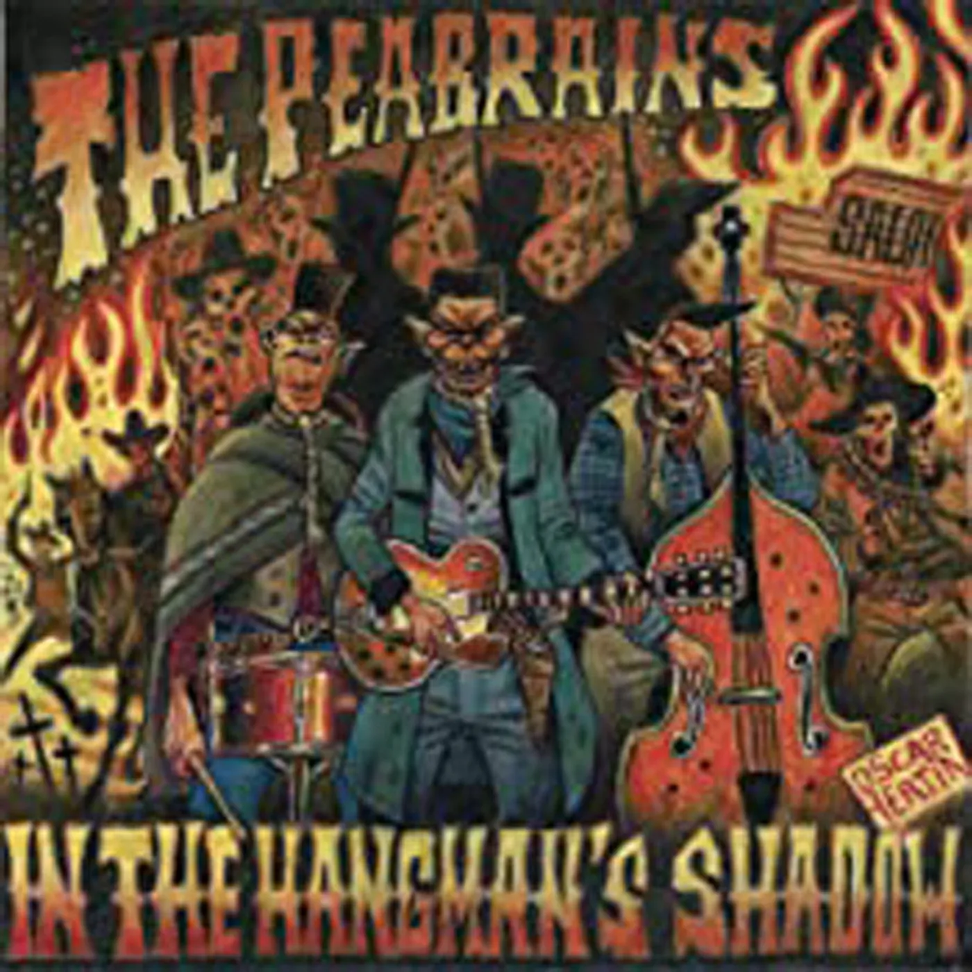 The Peabrains LP - In The Hangman'S Shadow (Vinyl)