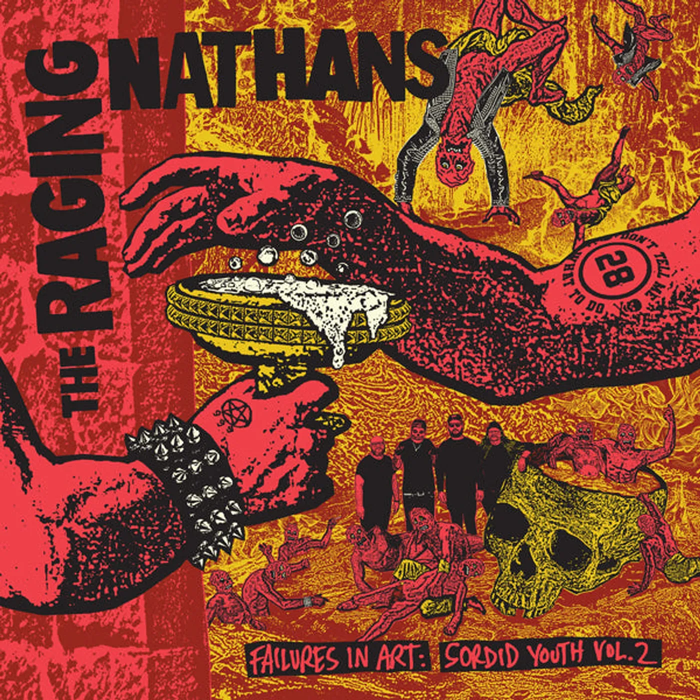The Raging Nathans LP - Failures In Art: Sordid Youth Vol. 2 (Vinyl)