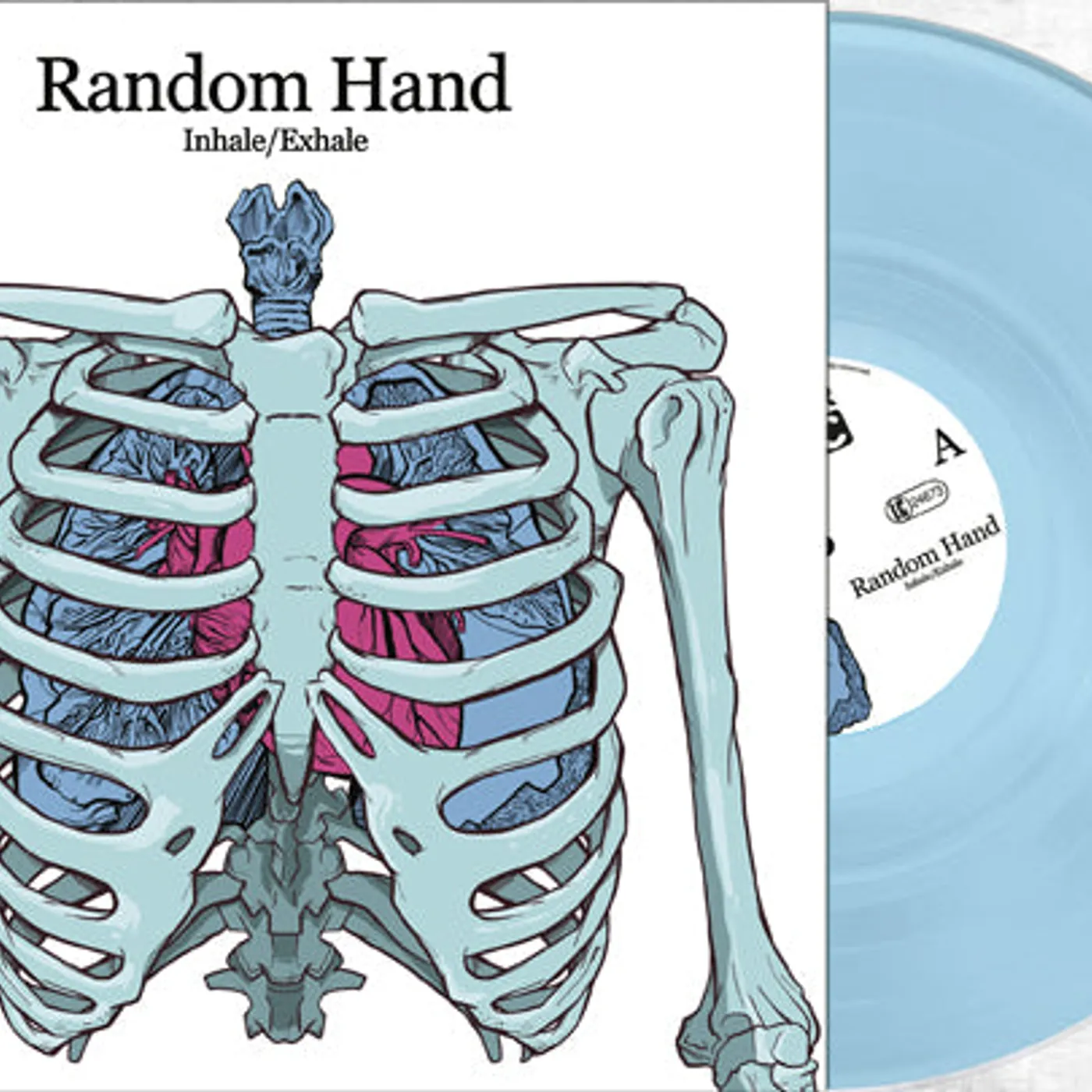 Random Hand LP - Inhale/Exhale (Limited Curacao Blue Vinyl)