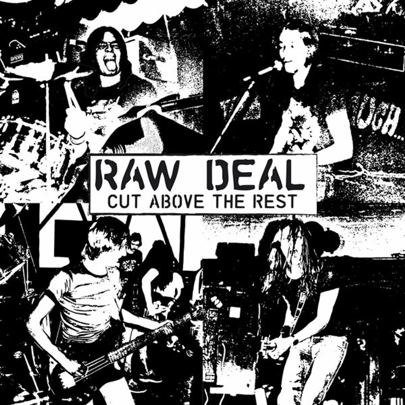 Raw Deal LP - Cut Above The Rest (Clear Vinyl)
