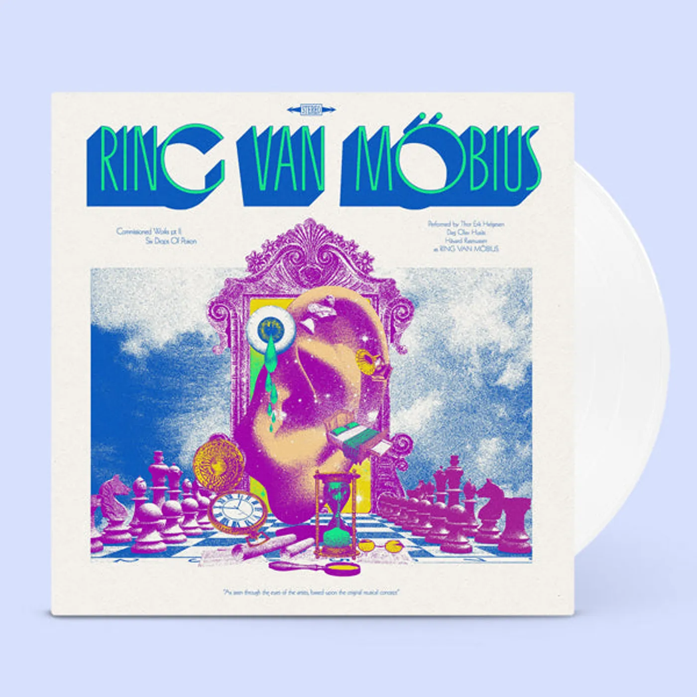 Ring Van Mobius LP - Commissioned Works Pt Ii - Six Drops Of Poison (White Vinyl)