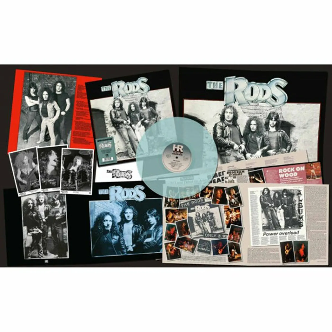 The Rods LP - The Rods (Blue Vinyl)