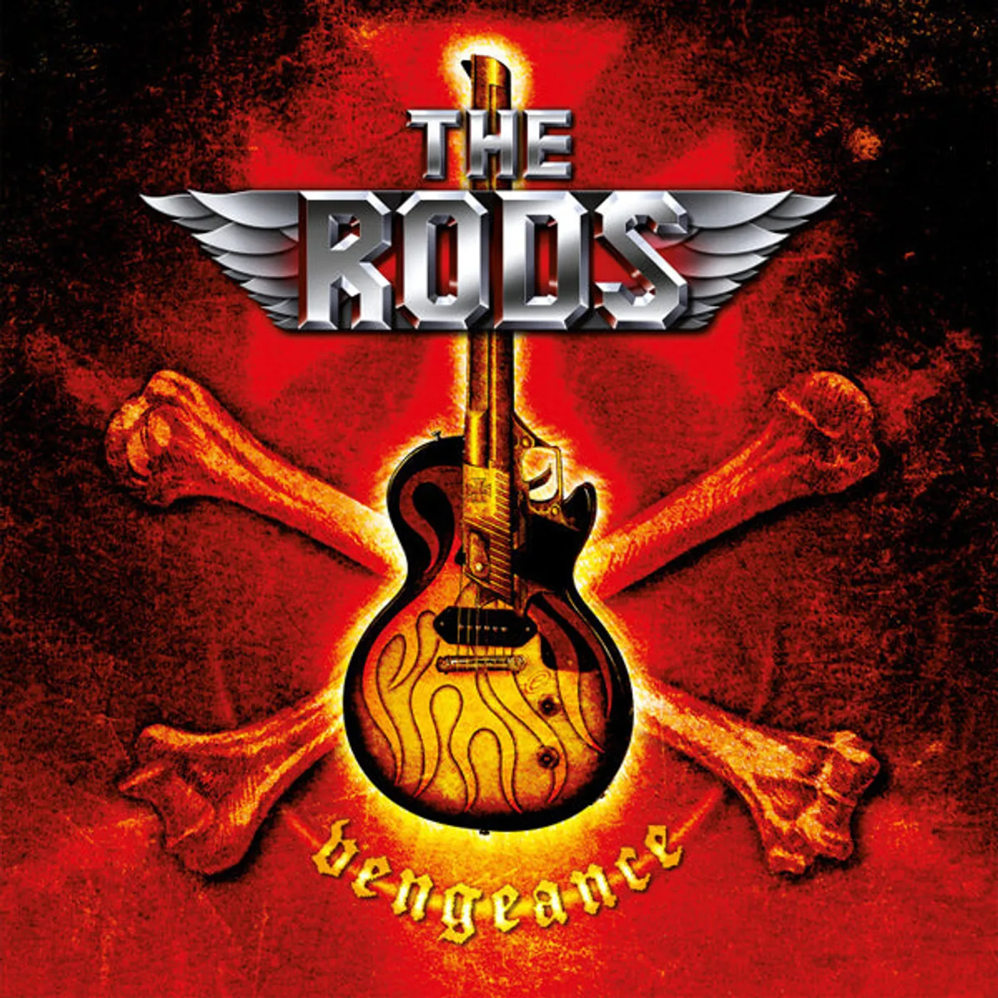 The Rods LP - Vegeance (Yellow / Red Splatter Vinyl)