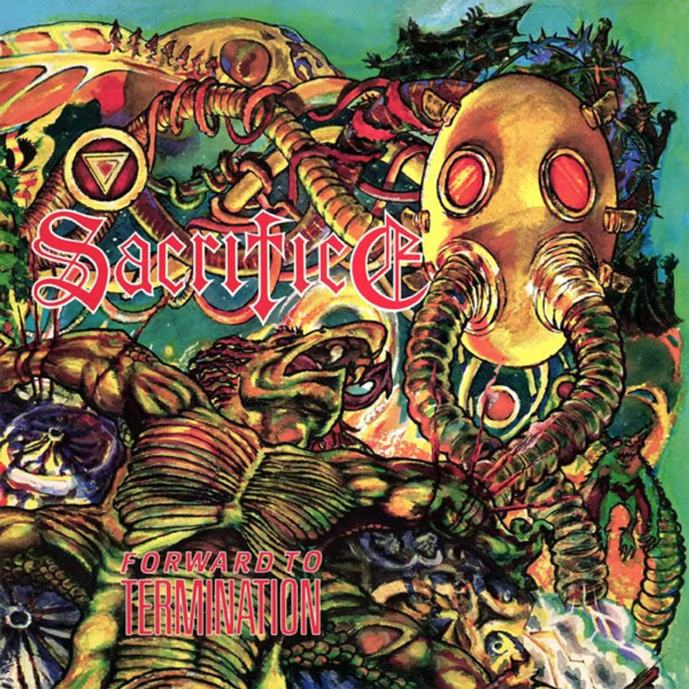 Sacrifice LP - Forward To Termination (Splatter Vinyl)