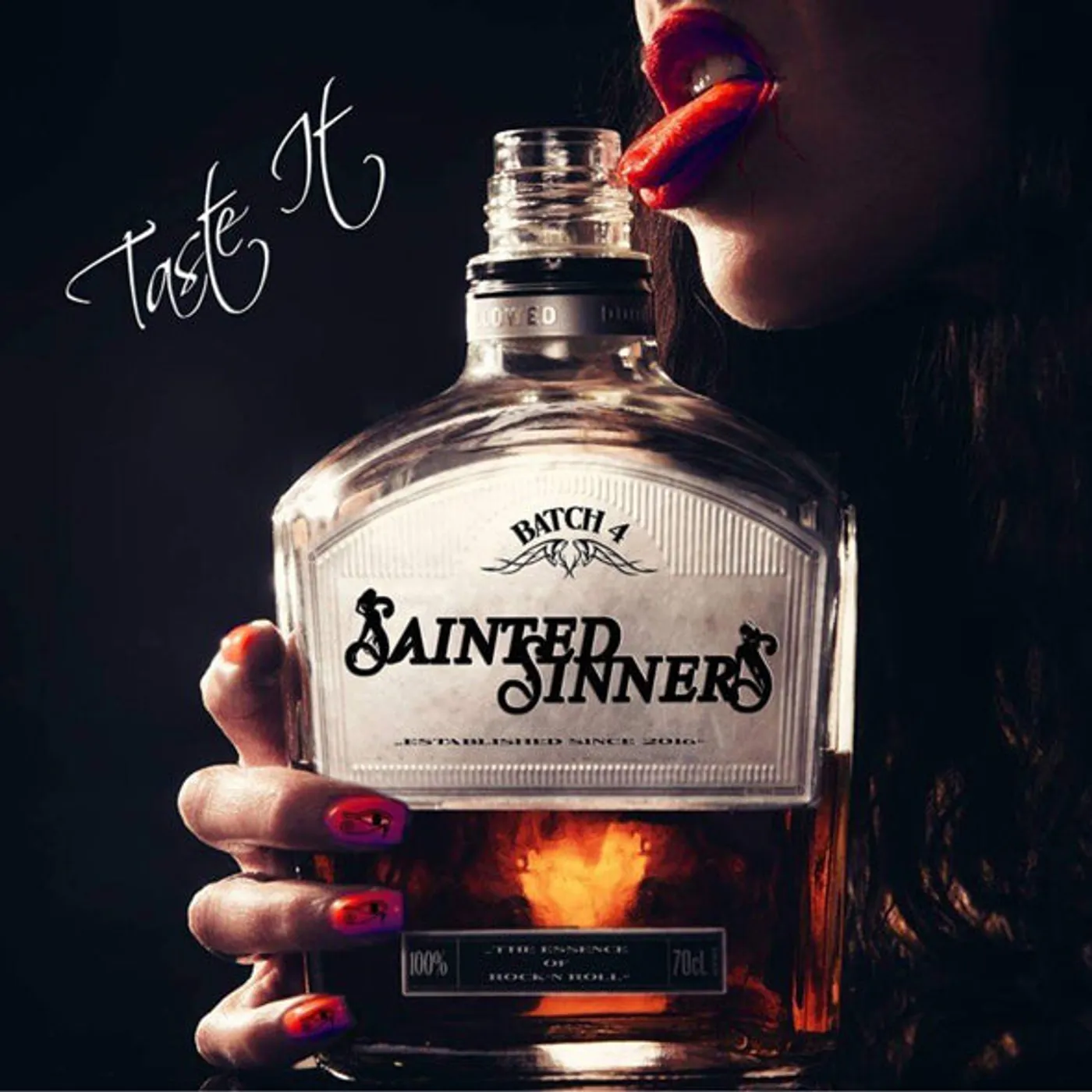 Sainted Sinners LP - Taste It (Whiskey Marbled Vinyl)