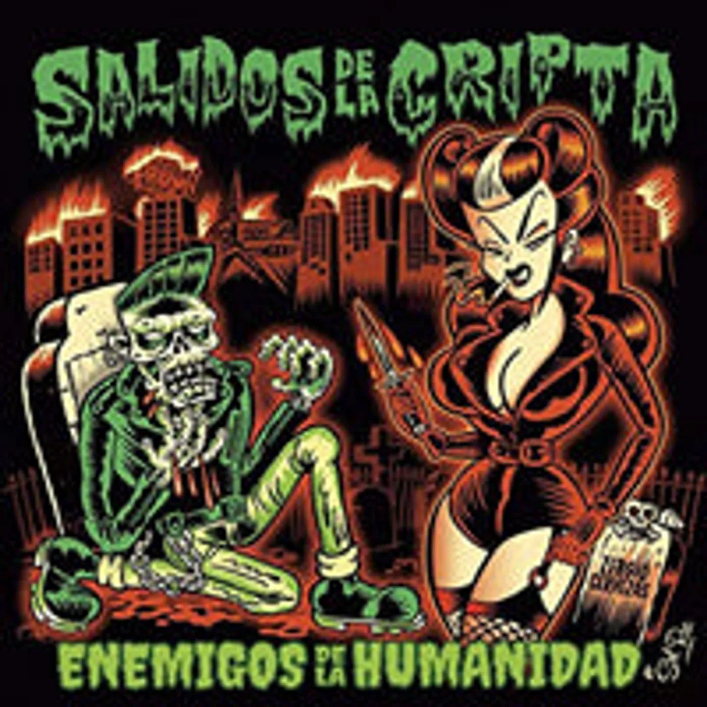 Salidos De La Cripta LP - Enemigos De La Humanidad (Vinyl)
