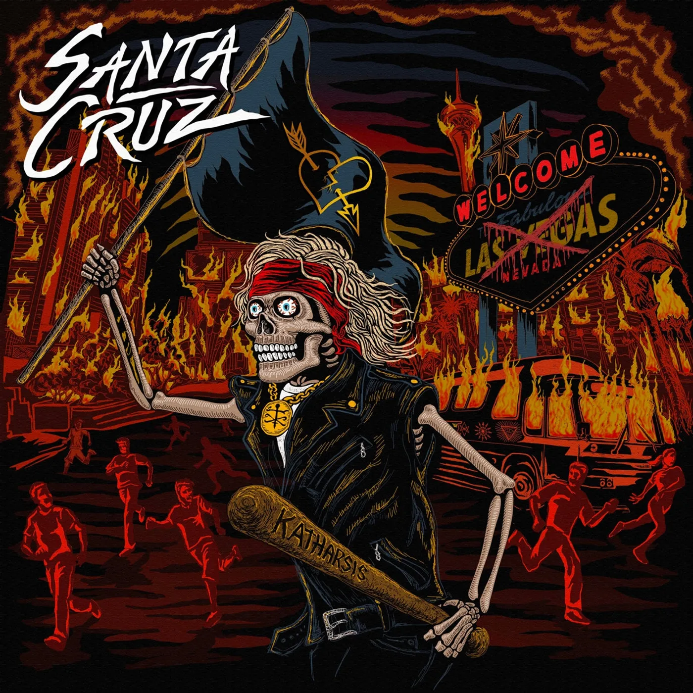 Santa Cruz LP - Katharsis (European Exclusive Neon Violet Vinyl)