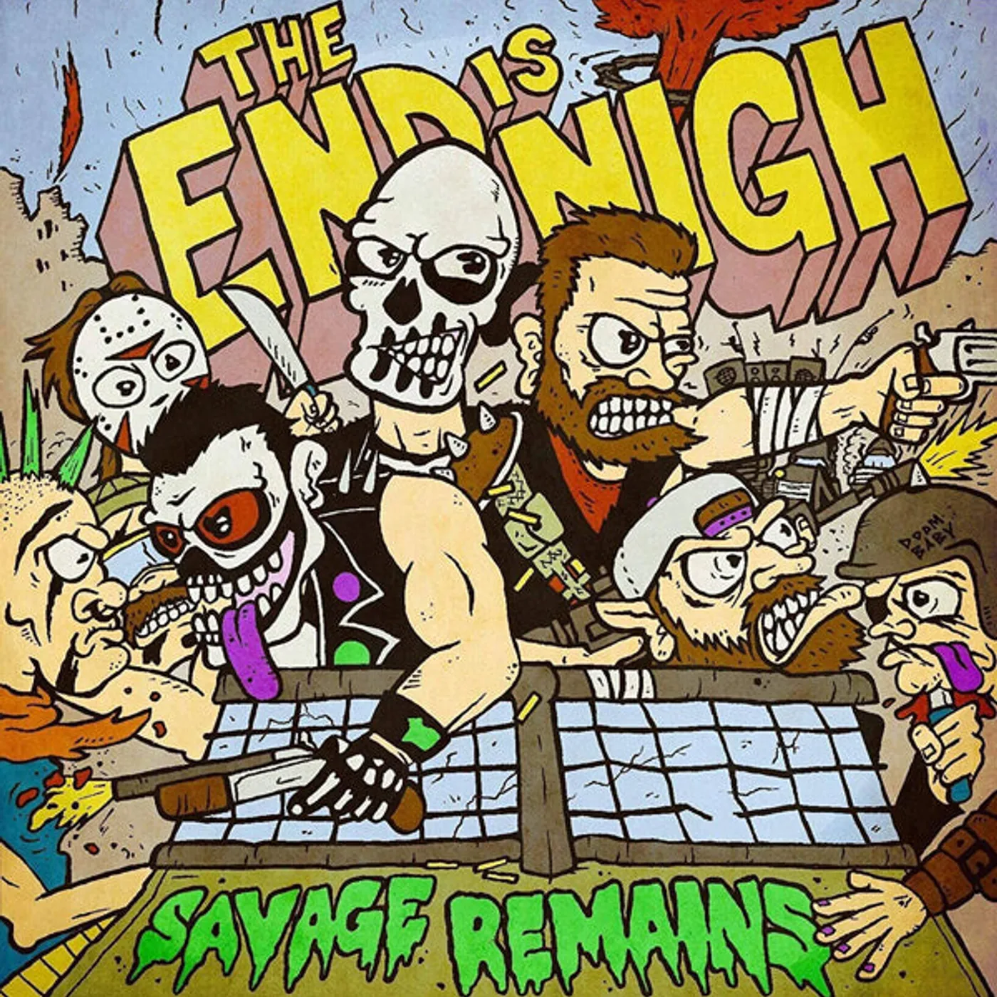 Savage Remains LP - The End Is Nigh (Vinyl)