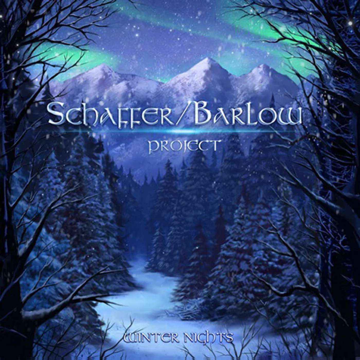 Schaffer / Barlow Project Schaffer/Barlow Project LP - Winter Nights (Solid Blue Vinyl)