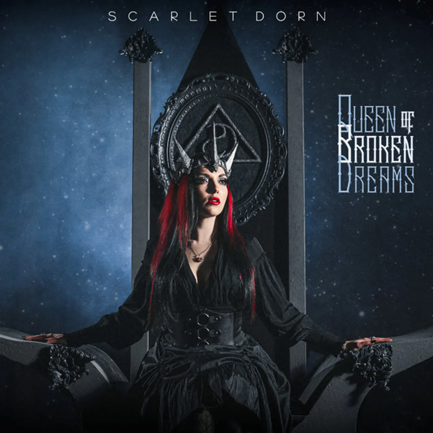 Scarlet Dorn LP - Queen Of Broken Dreams (Transparent Red Vinyl)