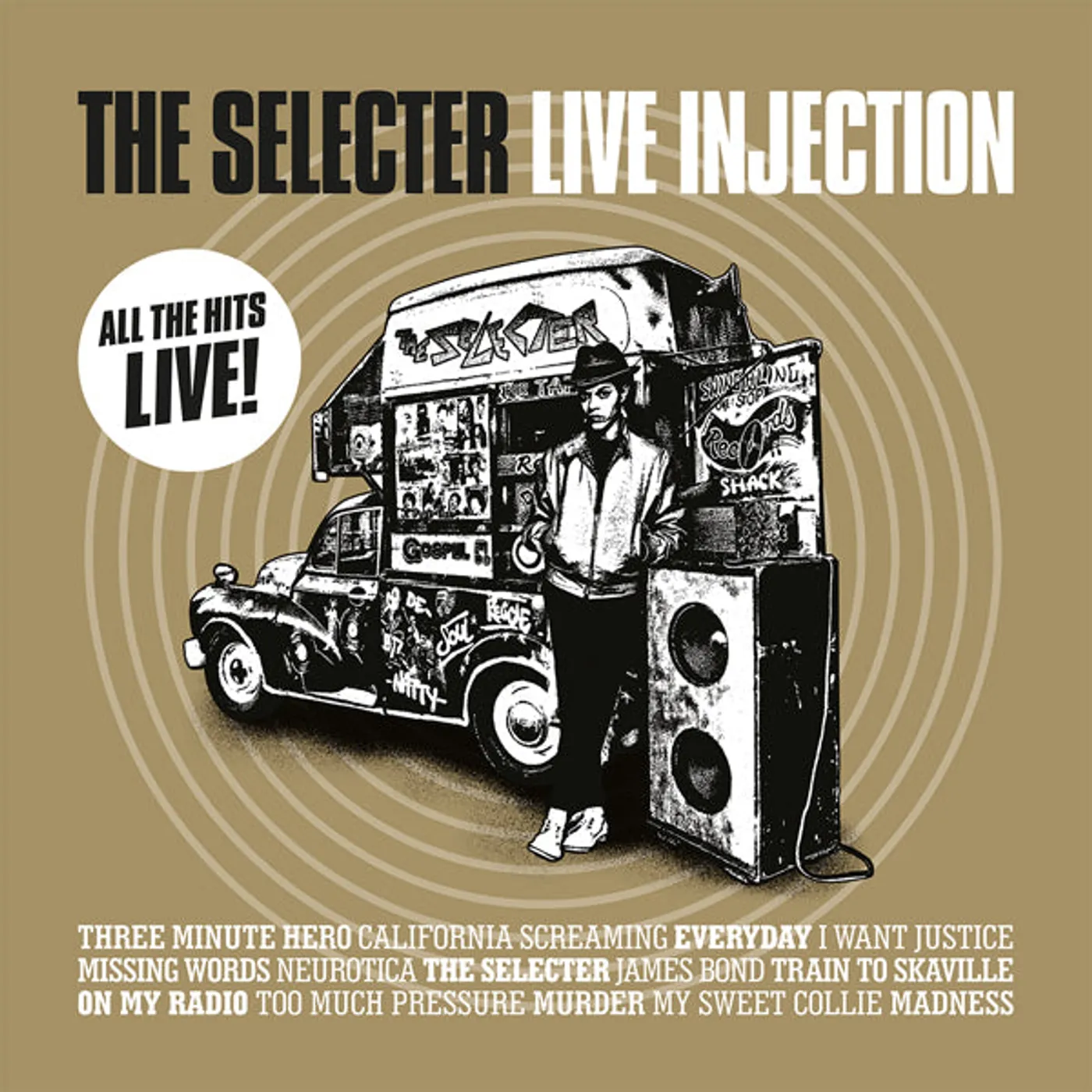 The Selecter LP - Live Injection (White Vinyl)