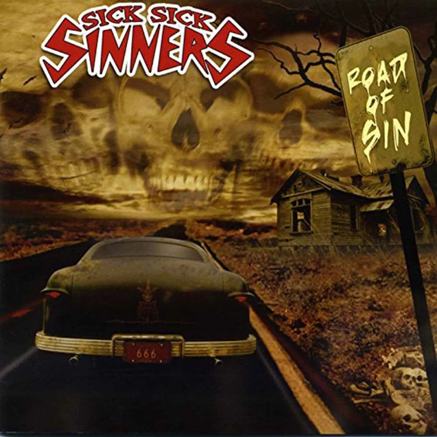 Sick Sick Sinners LP - Road Of Sin (Vinyl)