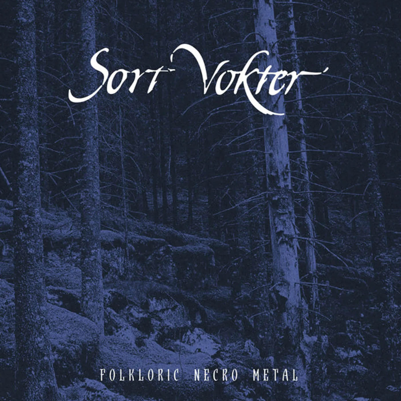 Sort Vokter LP - Folkloric Necro Metal (Dark Blue Vinyl)