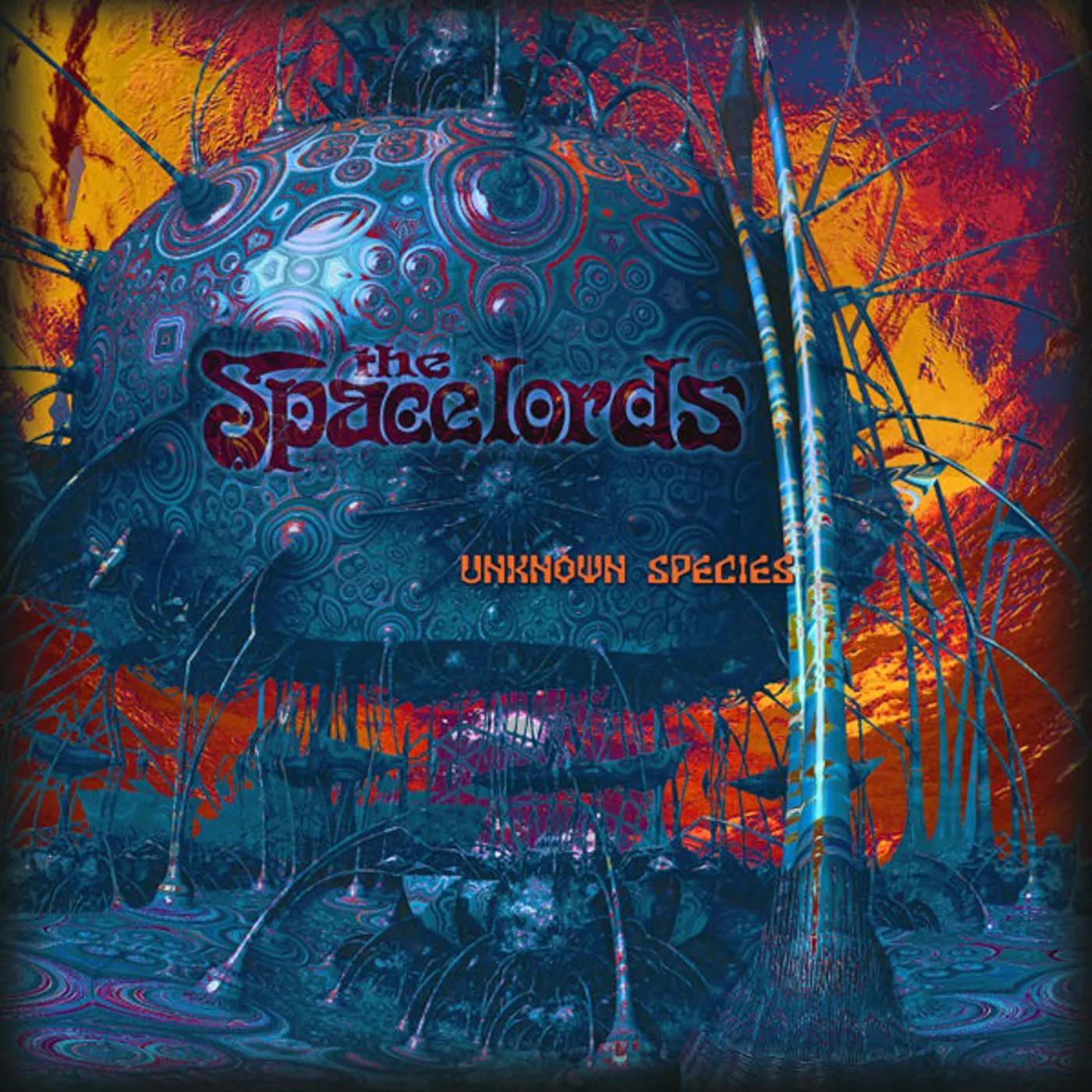 The Spacelords LP - Unknown Species (Violet / Red / Yellow Vinyl)