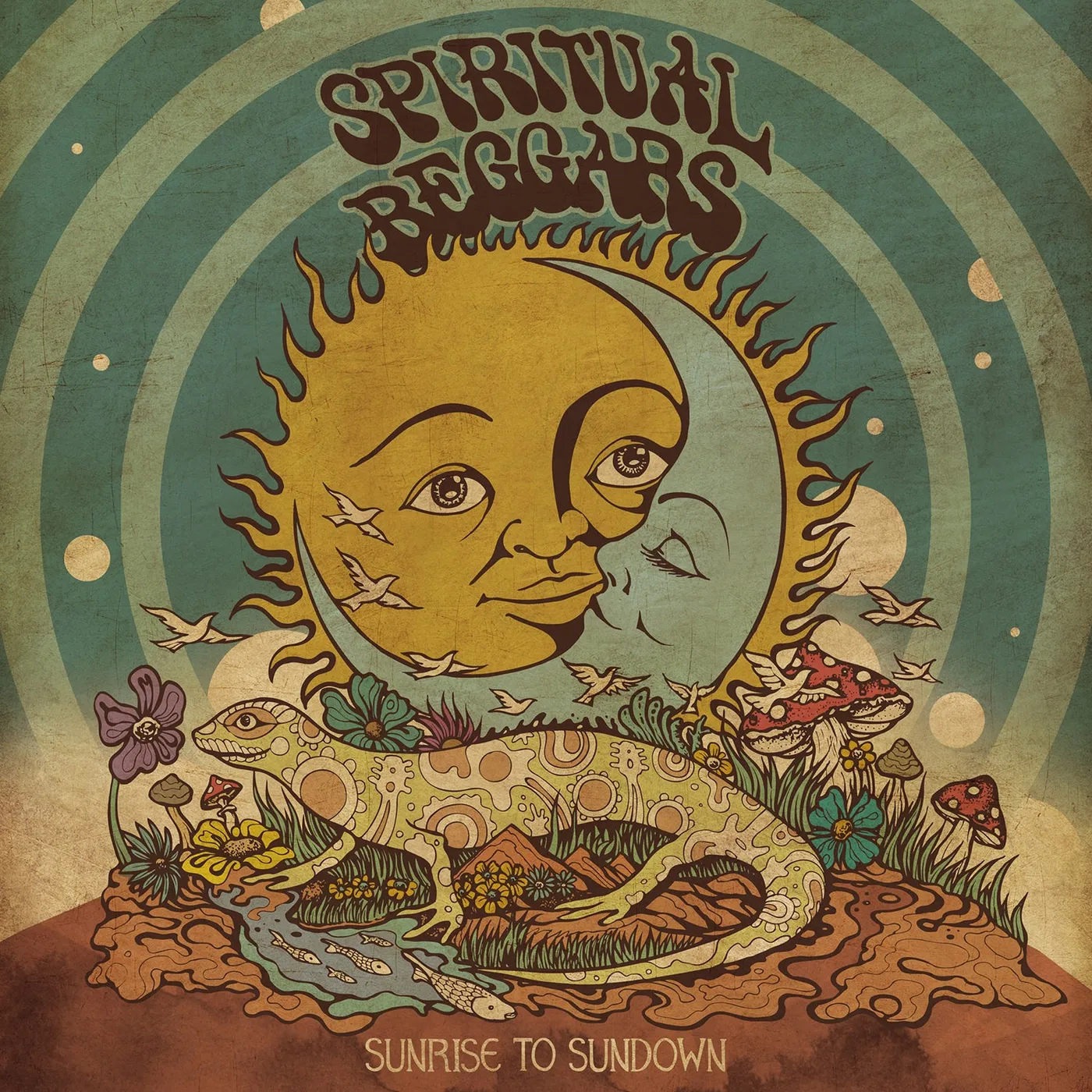  Spiritual Beggars LP - Sunrise To Sundown (Coke Bottle Green Vinyl)
