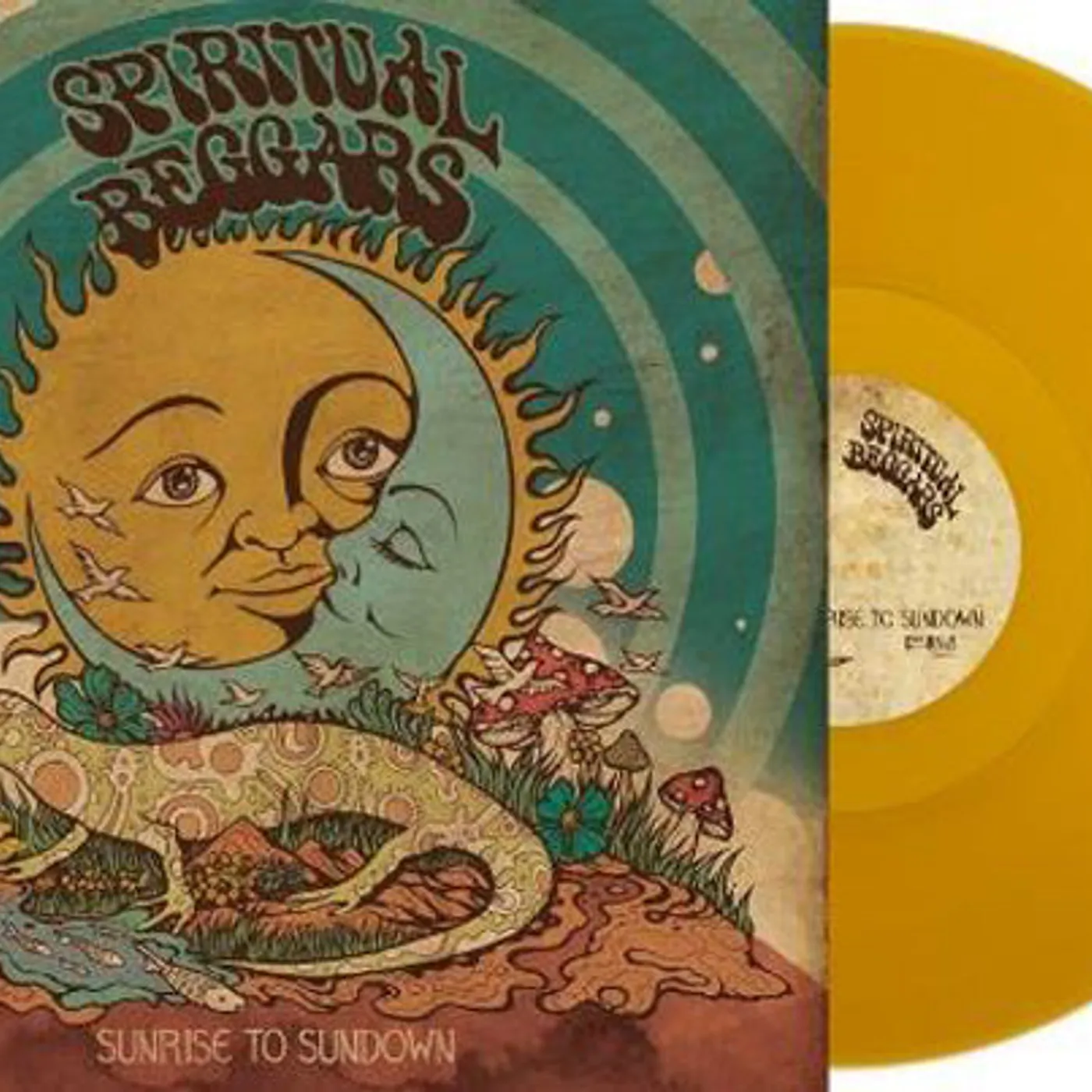  Spiritual Beggars LP - Sunrise To Sundown (Transparent Yellow Vinyl)