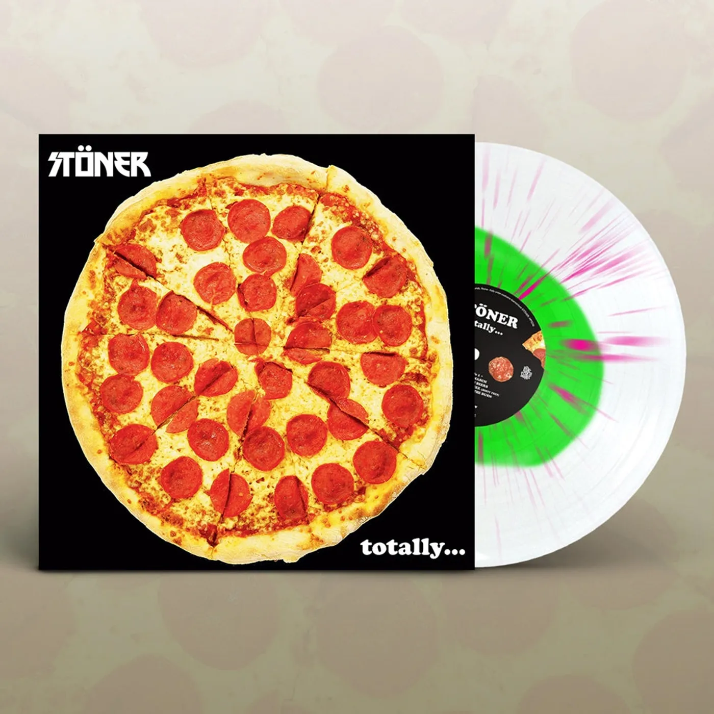 Stöner LP - Totally…(Clear With Green/Purple Splatter Vinyl)
