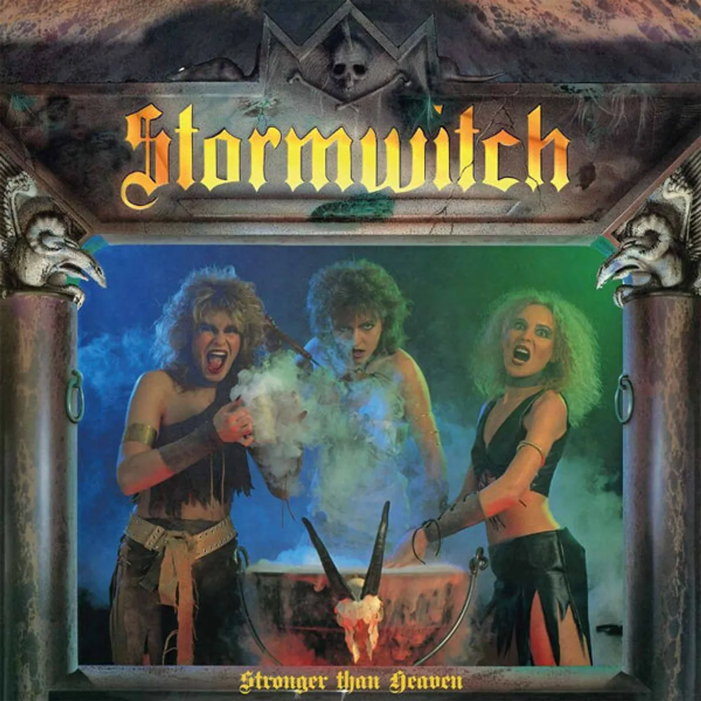 Stormwitch LP - Stronger Than Heaven (Fire Splatter Vinyl)