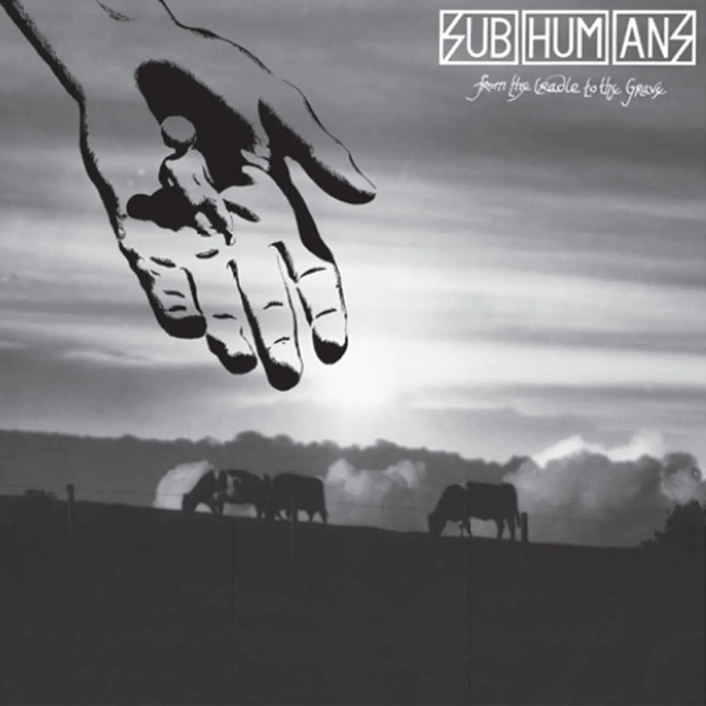 Subhumans LP - From The Cradle To The Grave (Red Vinyl)