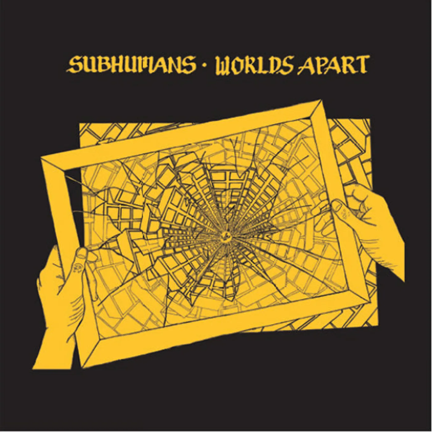 Subhumans LP - Worlds Apart (Red Vinyl)