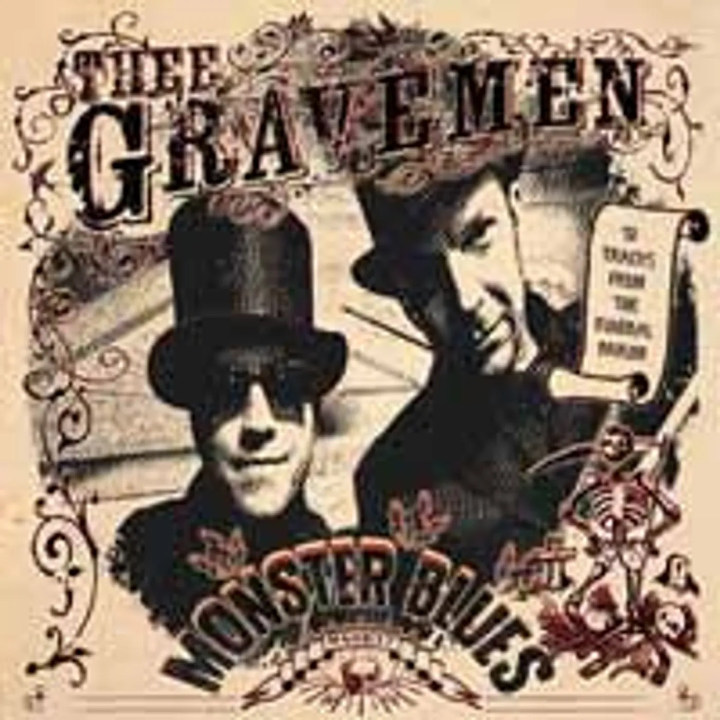 Thee Gravemen LP - Monster Blues (Vinyl)