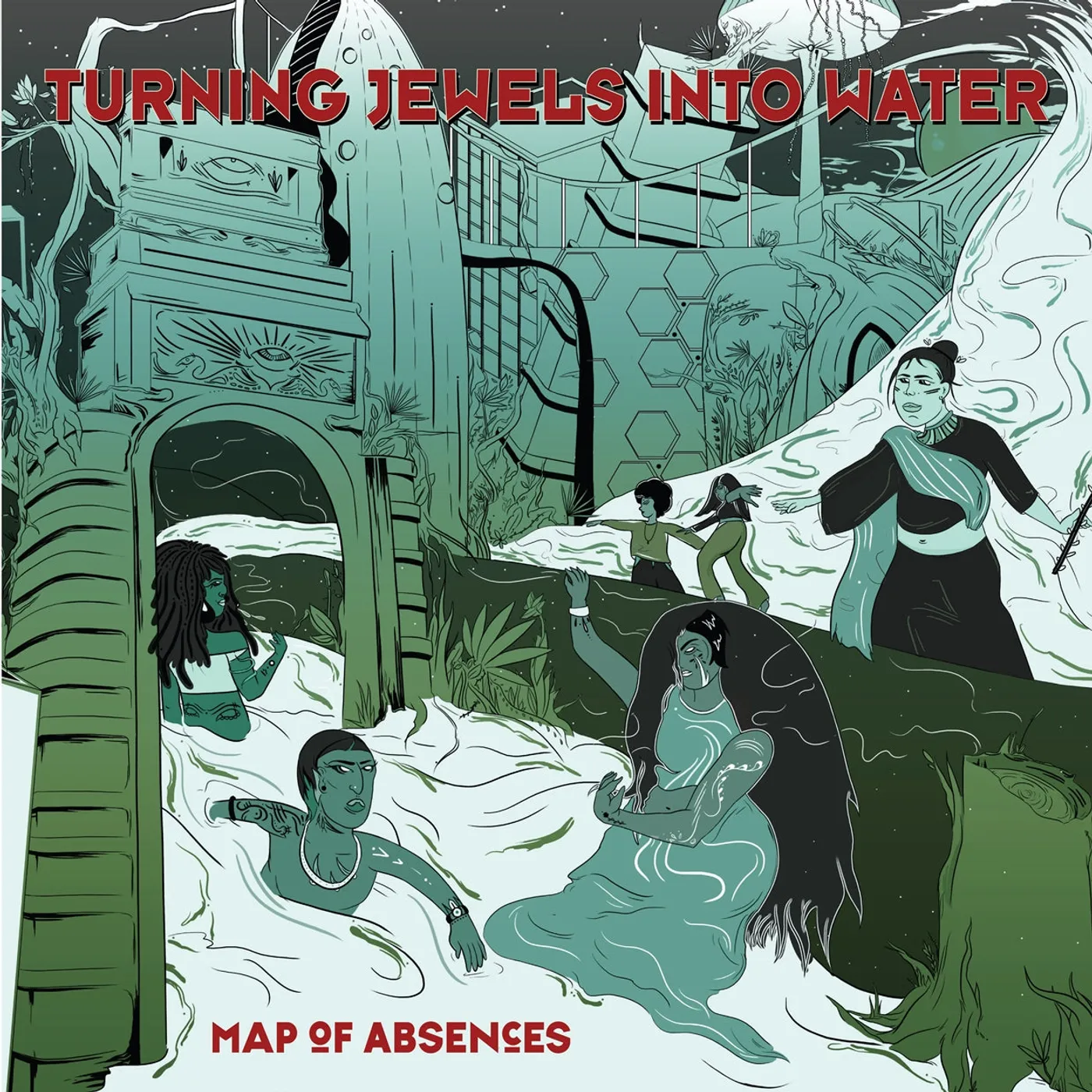  Turning Jewels Into Water LP - Map Of Absences (Vinyl)