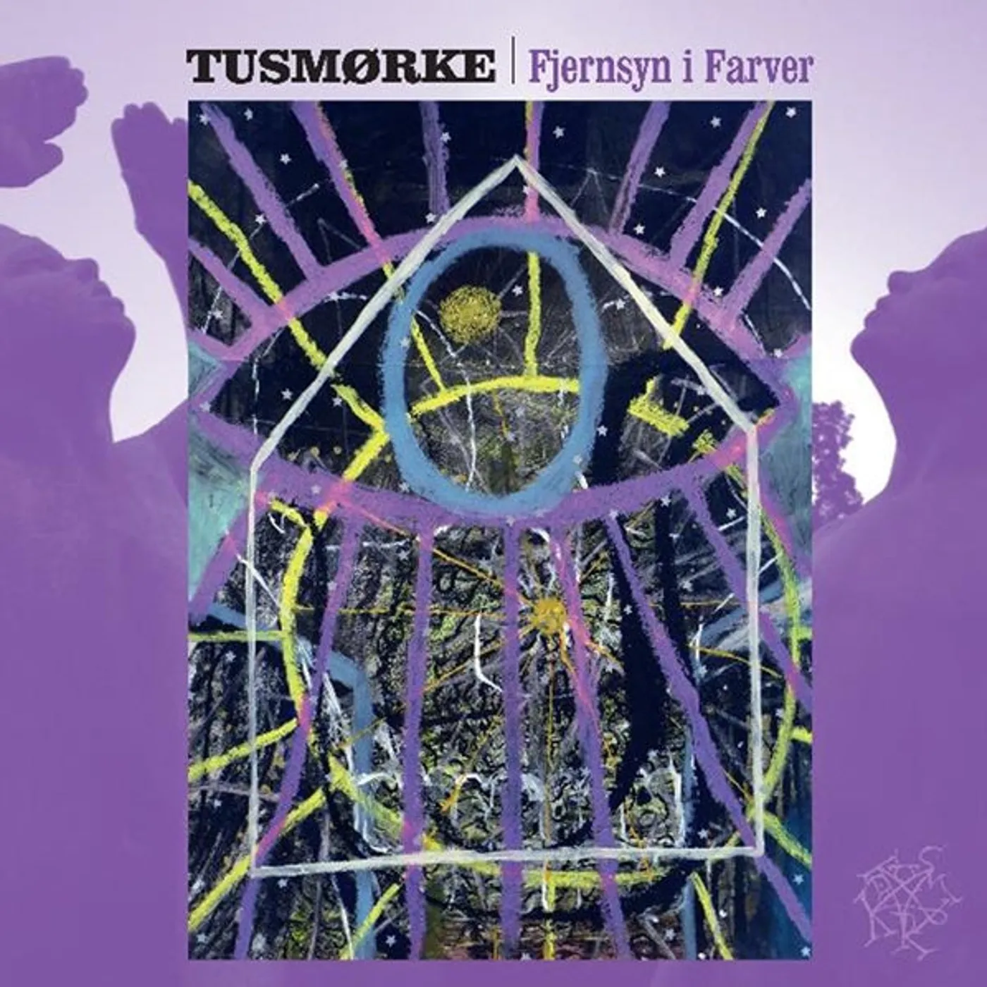 Tusmørke LP - Fjernsyn I Farver (Black/Purple Splatter Vinyl)