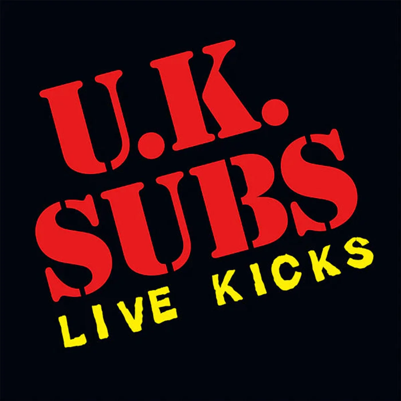 U.K. Subs LP - Live Kicks (Orange Vinyl)