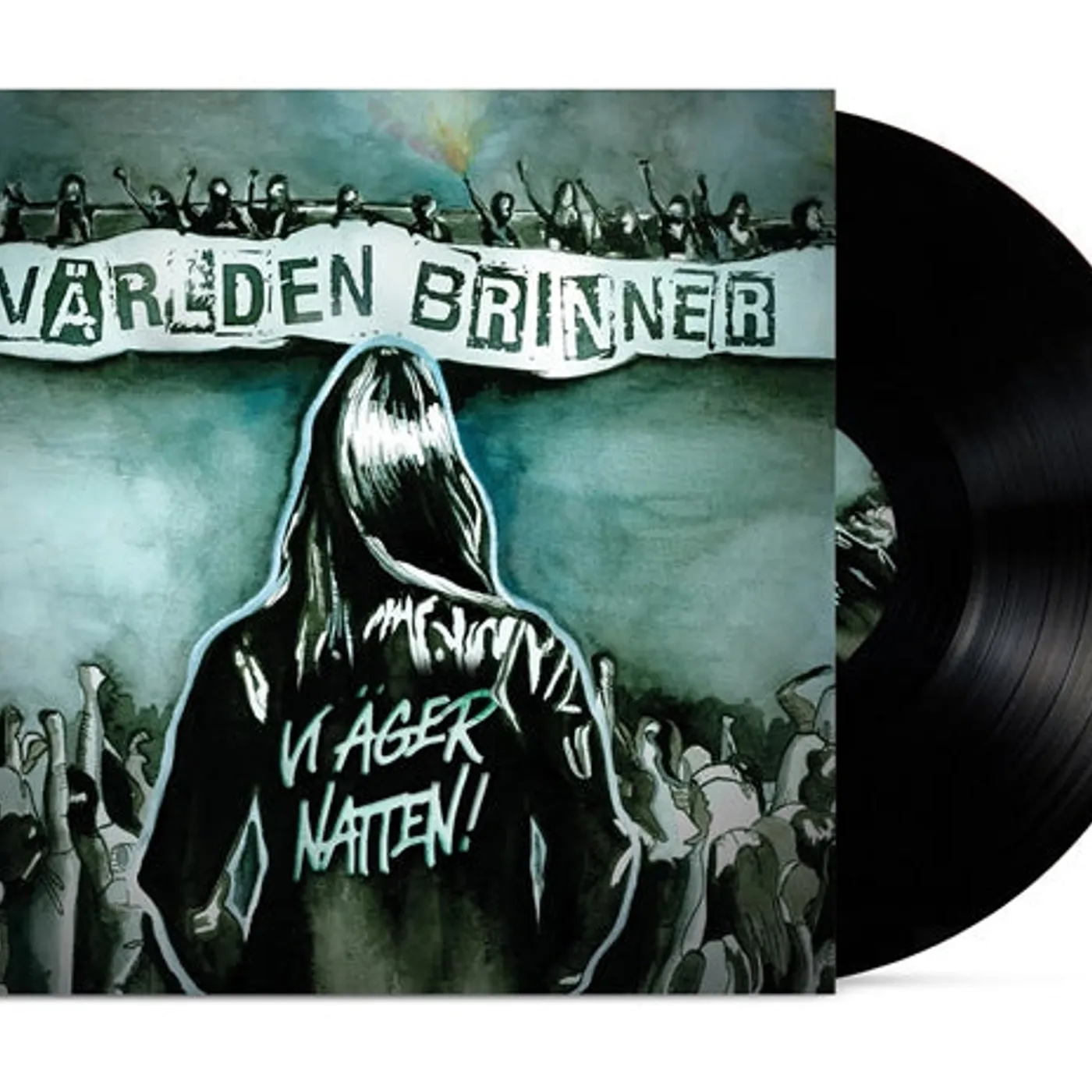 Världen Brinner LP - Vi Ager Natten (Vinyl)