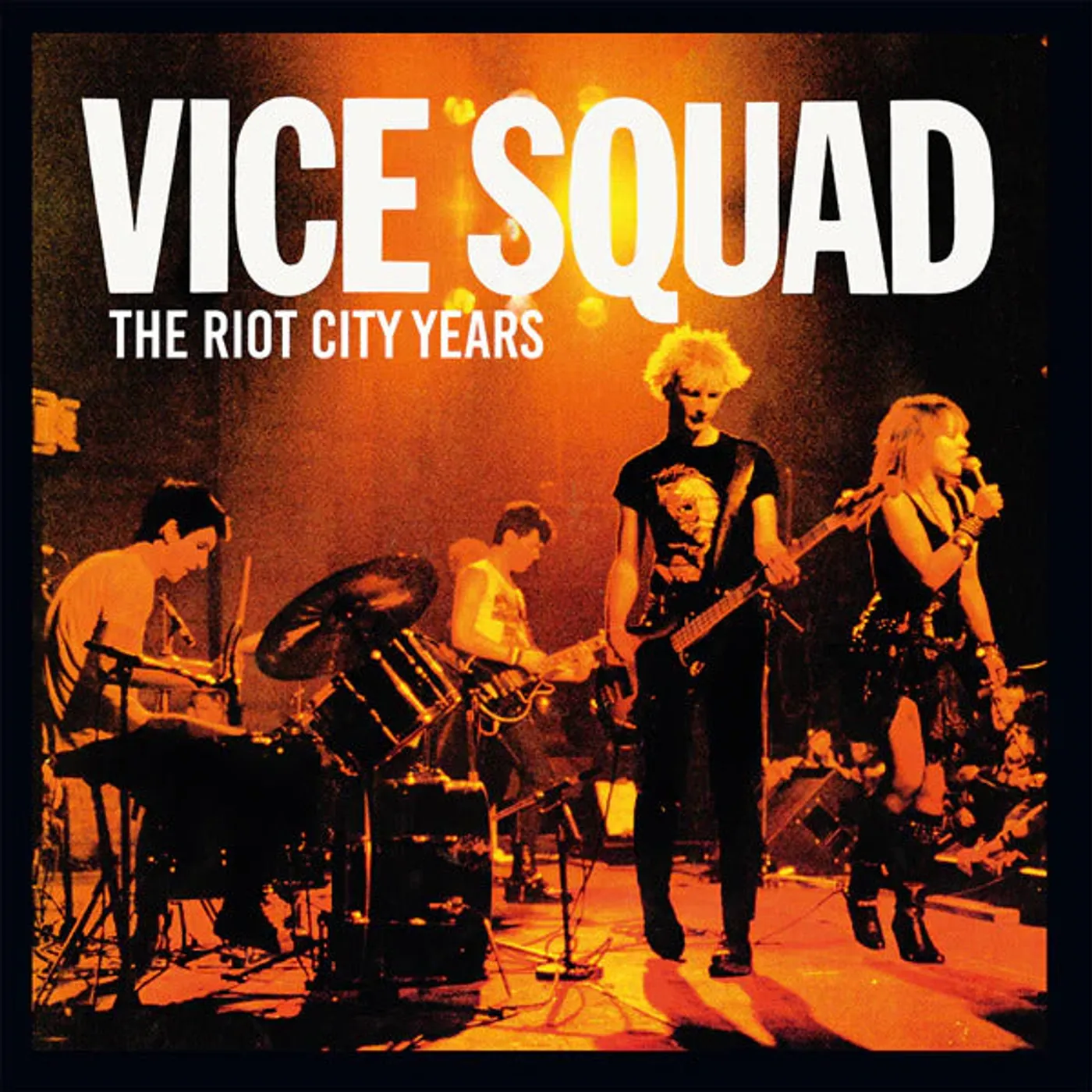 Vice Squad LP - The Riot City Years (Yellow Vinyl)