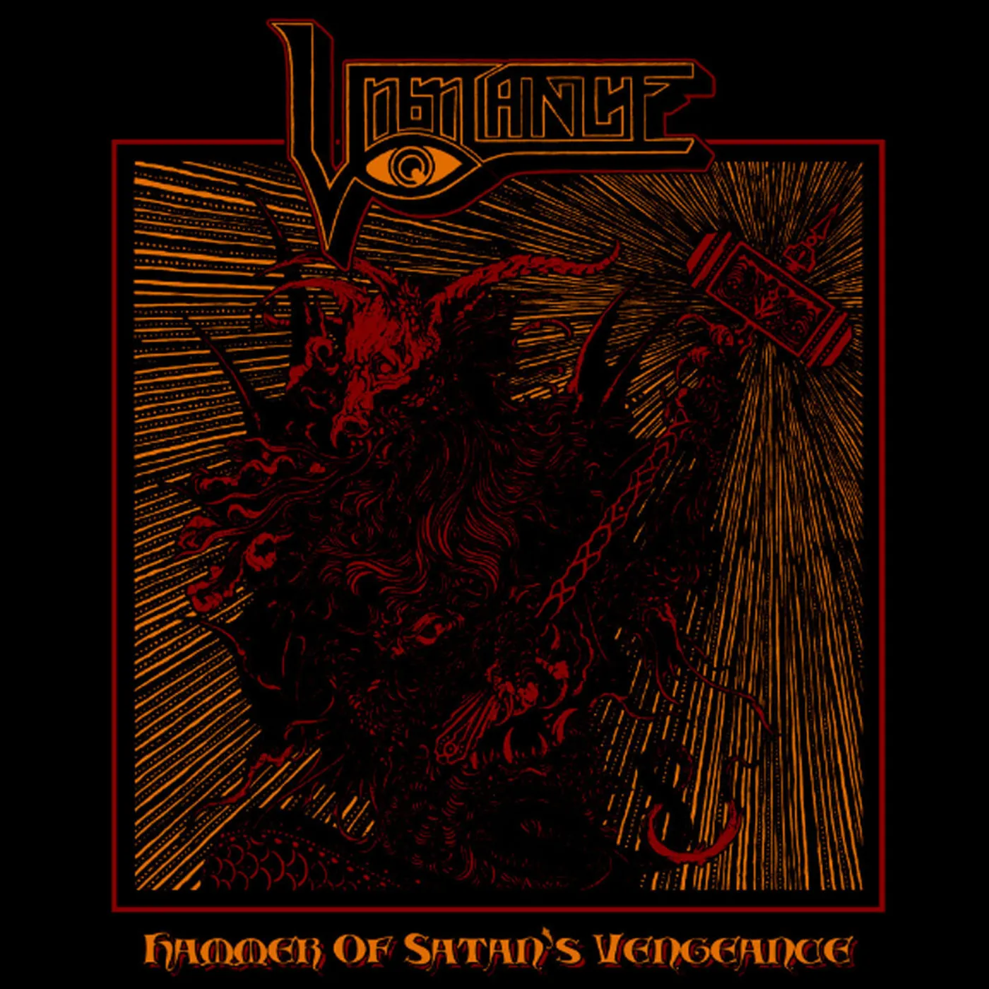 Vigilance LP - Hammer Of Satanâ€™S Vengeance (Vinyl)