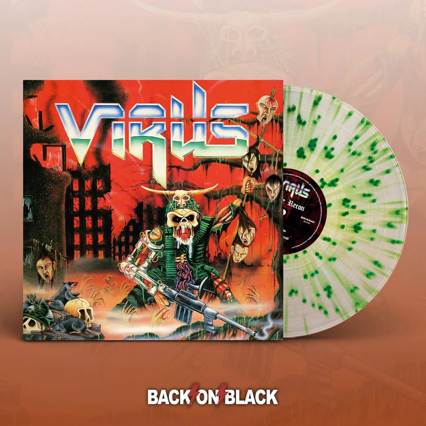 Virus LP - Force Recon (Clear W/ Green Splatter Vinyl)