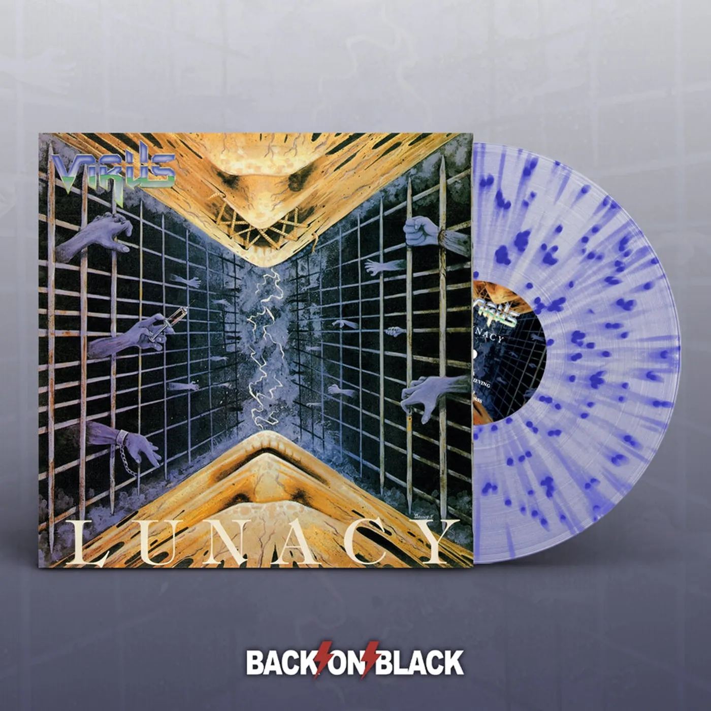 Virus LP - Lunacy (Clear W/ Blue Splatter Vinyl)