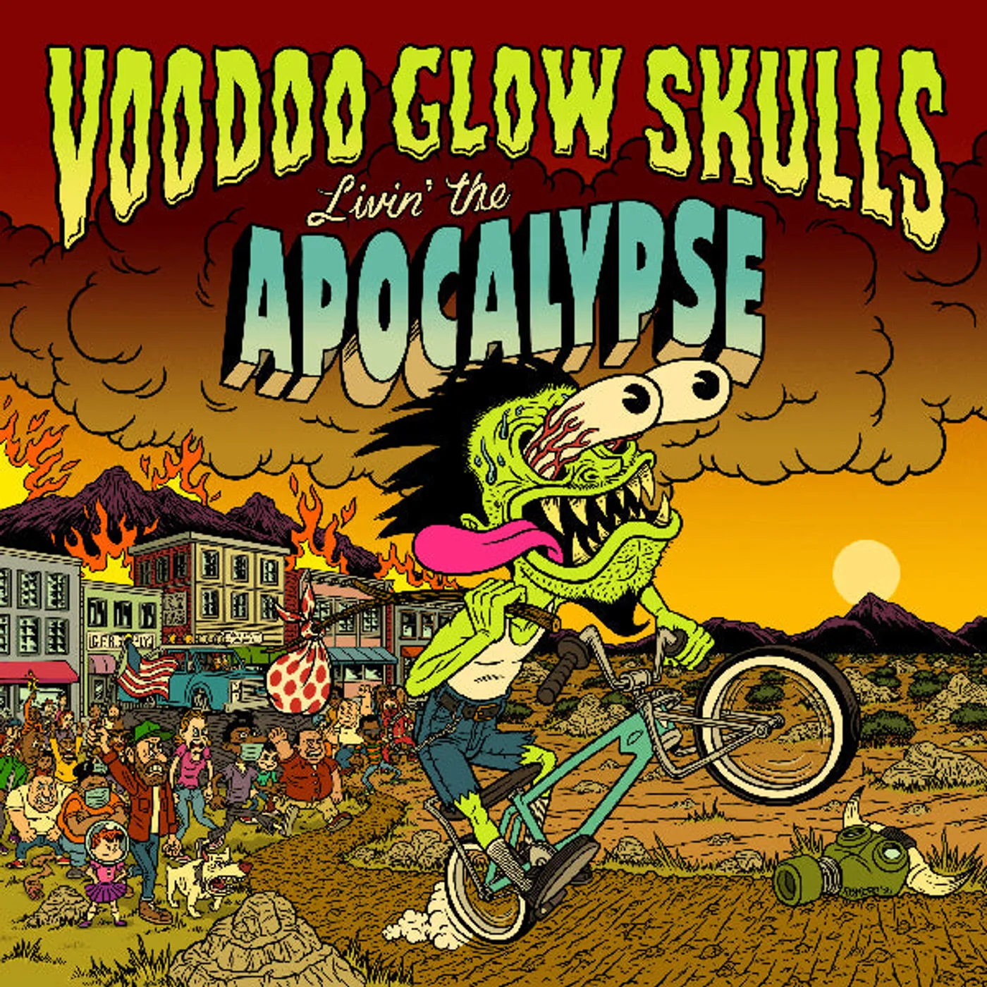 Voodoo Glow Skulls LP - Livin' The Apocalypse (Vinyl)