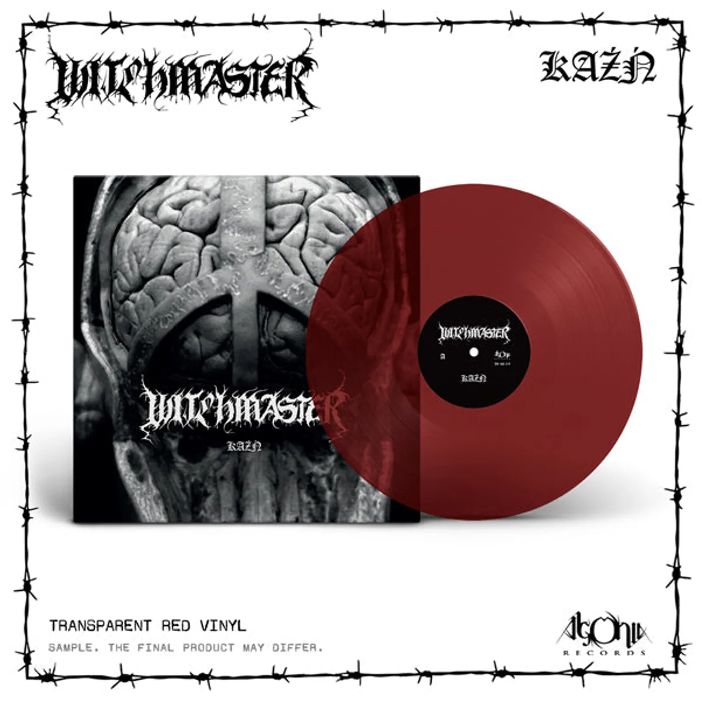 Witchmaster LP - Kazn (Red Vinyl)